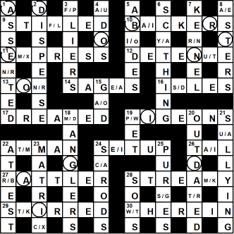 XWorD  – Solutions, Annotations and Results