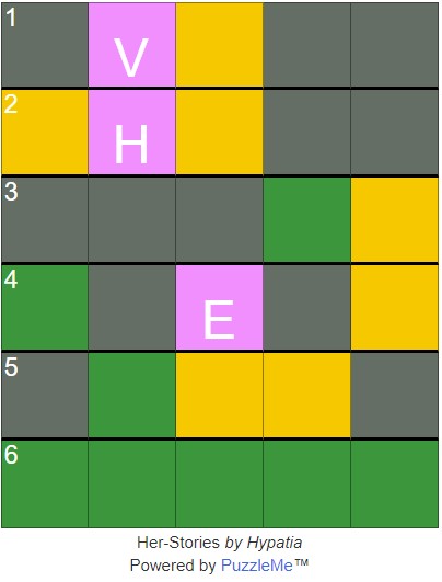 Her-Stories –  XWordle 10