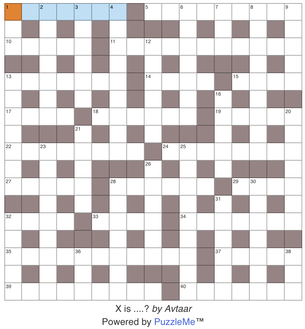 X is …? – Solutions, Annotations and Results