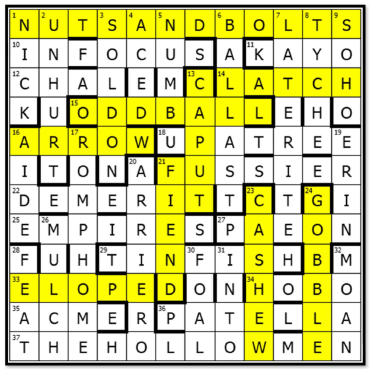 Nitty-Gritty – Solutions, Annotations and Results