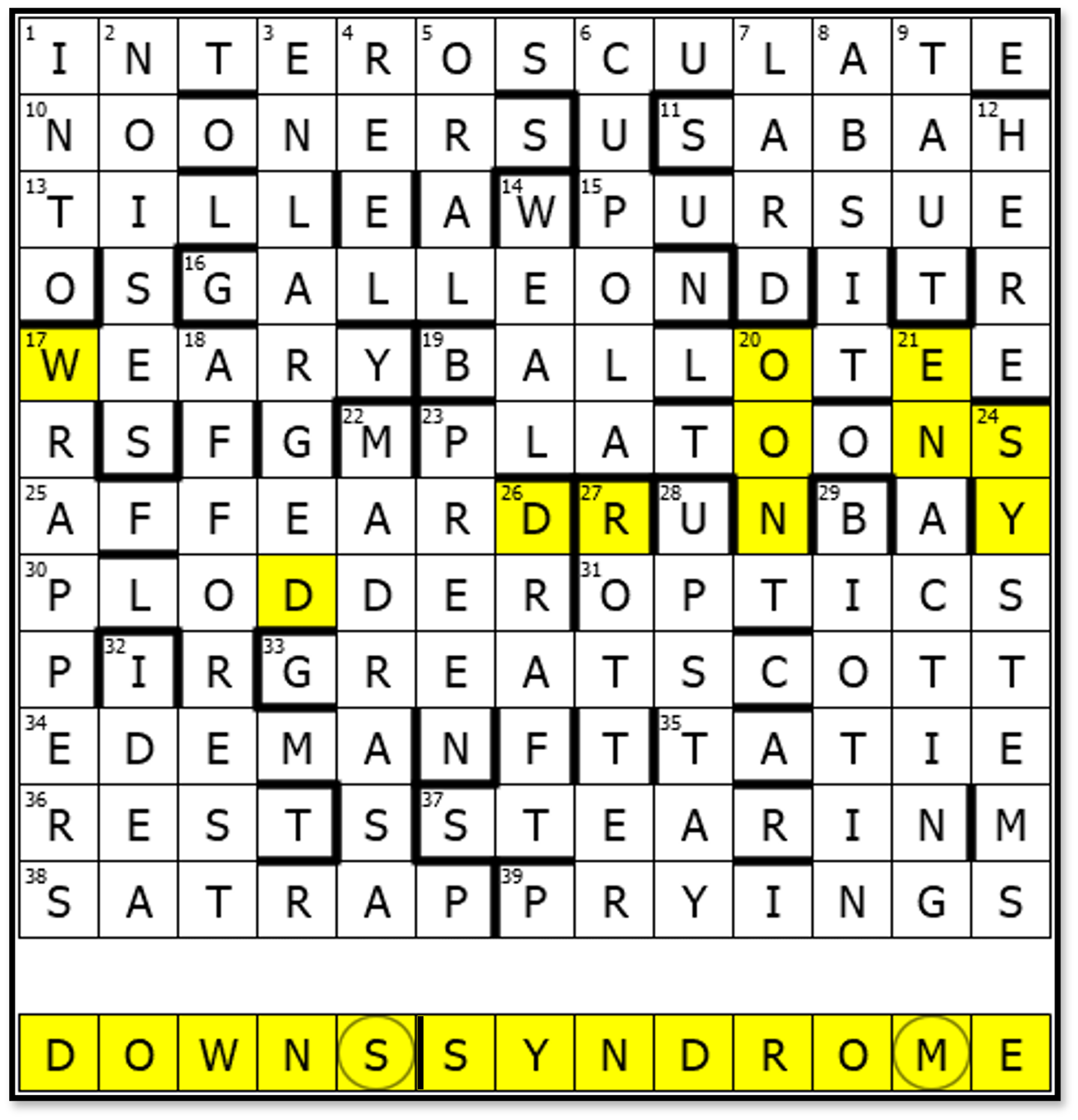 Raising The Bar – Solutions, Annotations and Results